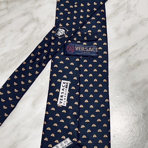 Versace Silk Tie - Picture 2 of 2